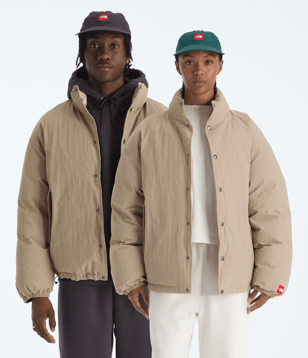 TNF™ Red Box Down Jacket Mushroom Grey
