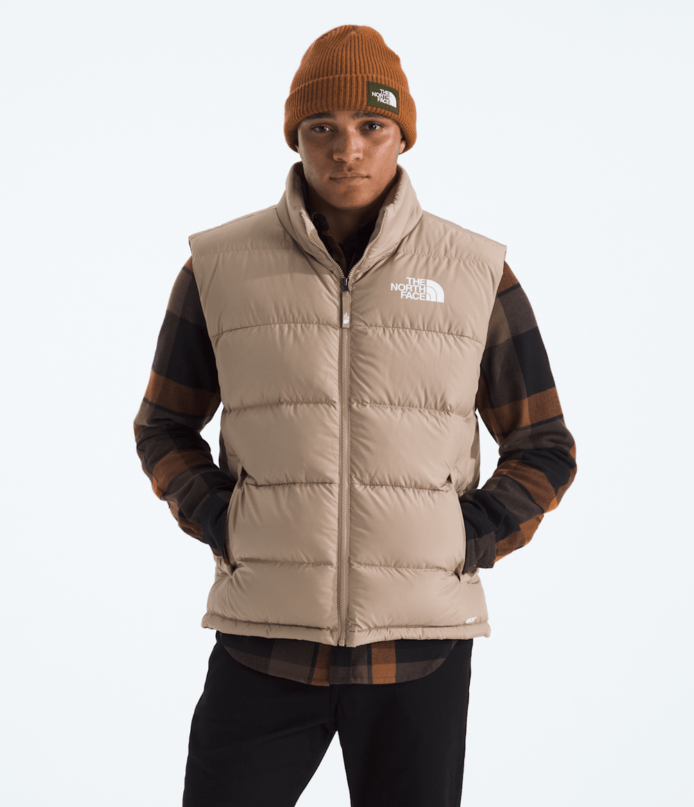 Men’s Frost Fall Vest Mushroom Grey