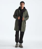 Men's Nukabira Rain Shell Parka New Taupe Green