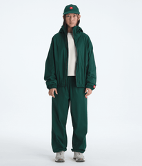 Men’s TNF™ Red Box Packable Hooded Wind Jacket Hunter Green