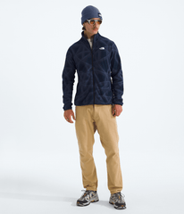 Men’s Glacier Fleece Jacket—Print Summit Navy Sun Halos Print