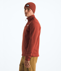 Men’s Cedar Trail Grid Fleece ¼-Zip Iron Clay