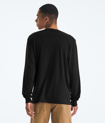 Men’s Evolution Simple Dome Regular Long-Sleeve Tee TNF Black