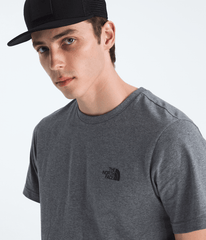 Men’s Short-Sleeve Simple Dome Tee TNF Medium Grey Heather