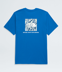 Men’s Short-Sleeve Core Wavy Lines Box NSE Tee Hero Blue