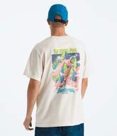 Men’s TNF™ Essential Expedition Series Short-Sleeve Tee—Graphic White Dune