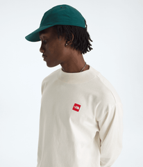 Men’s TNF™ Red Box Long-Sleeve Tee White Dune