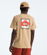 Men’s Escape The City Regular Short-Sleeve Tee Khaki Stone