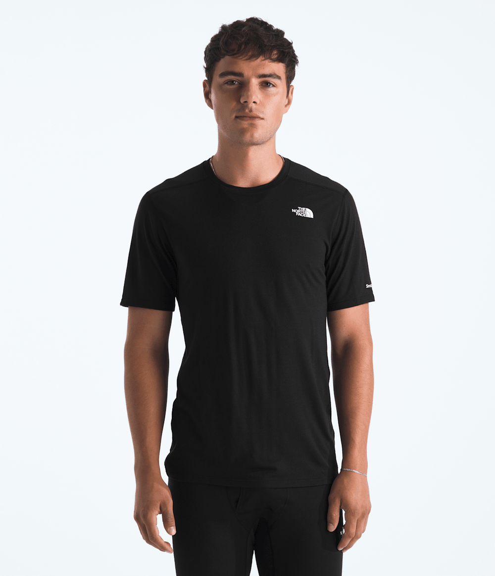 TNF X Smartwool Men’s Merino Blend 150 Short-Sleeve Crew Black