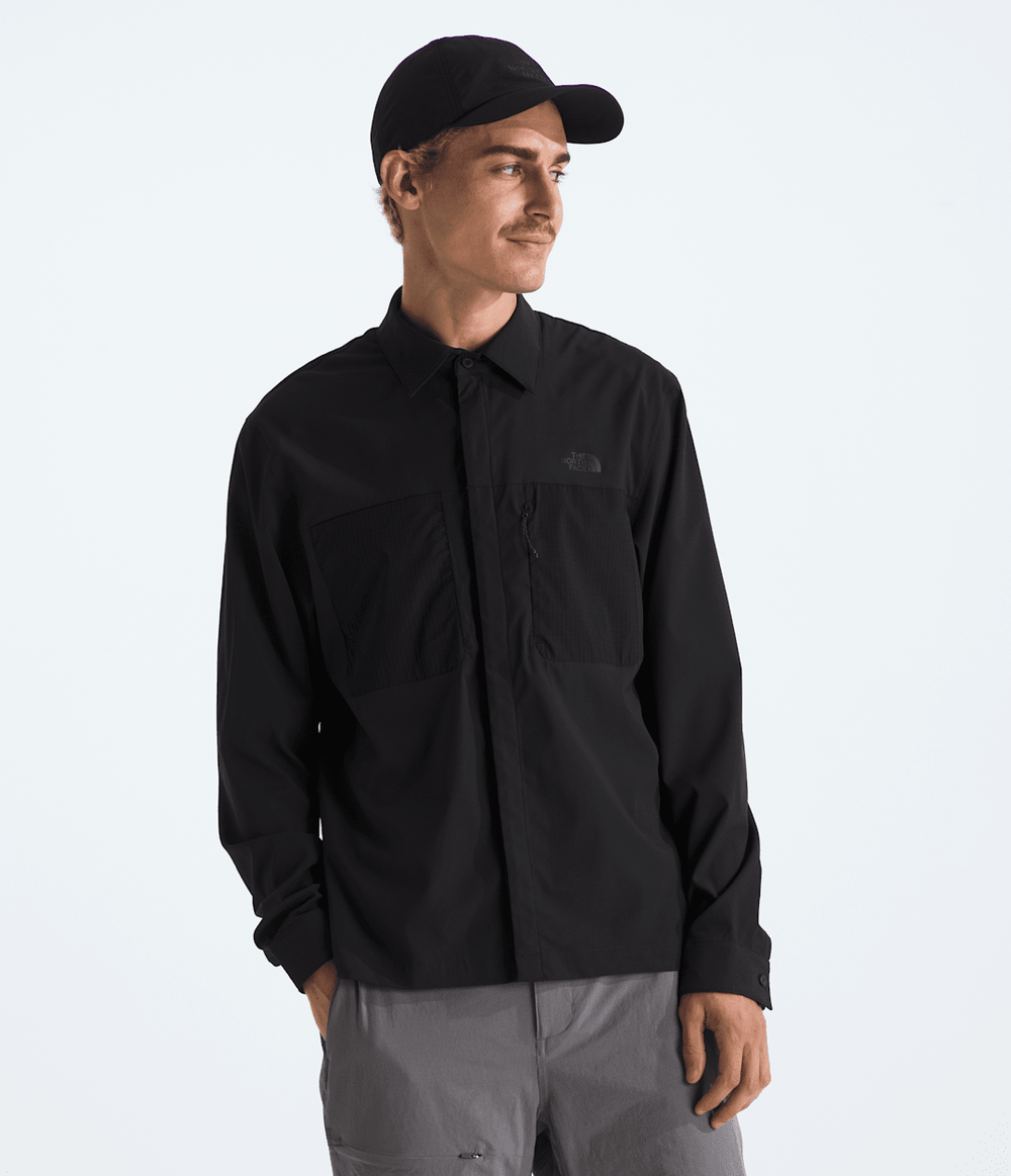 Men’s Long-Sleeve LIGHTRANGE™ Shirt TNF Black