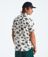 Men’s Short-Sleeve Baytrail Pattern Shirt White Dune Yosemite Toile Print