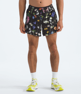 Men’s Summit Series Pacesetter 5'' Shorts—Print TNF Black/Alpine Floral Print