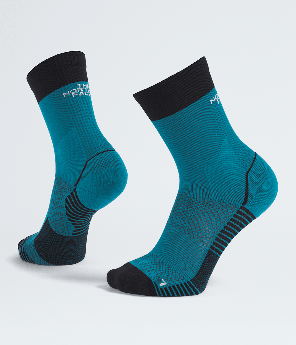Trail Run Crew Socks Dusk Blue