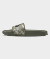 Men’s Base Camp Slides III Military Olive Stippled Camo Print/TNF Black