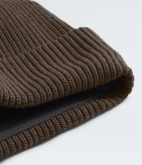 Salty Lined Beanie Smokey Brown