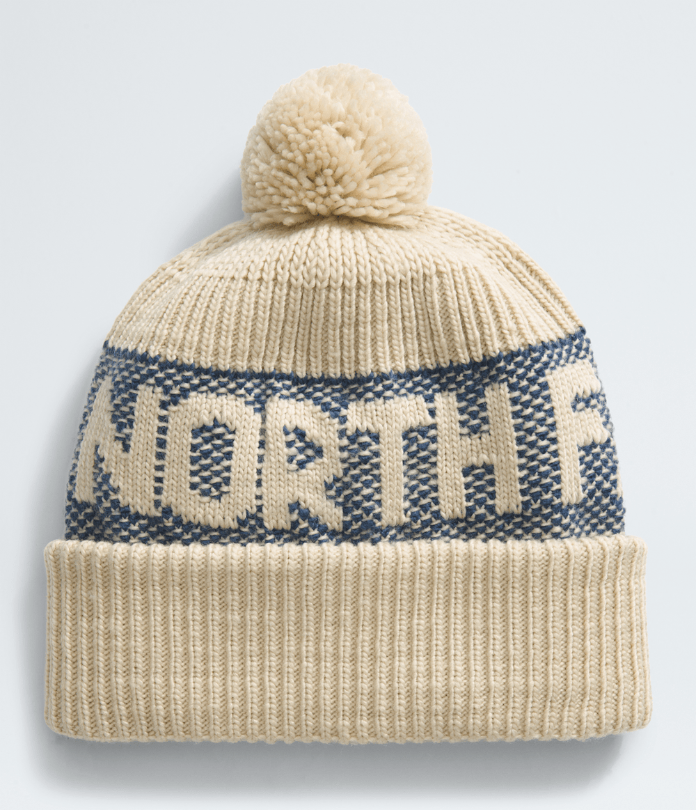 Retro Cabin Beanie Gravel/Shady Blue