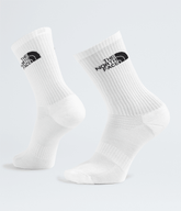 Multisport Cush Crew Socks—3P TNF White