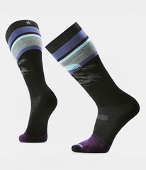 TNF X Smartwool Snowboard Targeted Cushion Mountain Sunrise Black