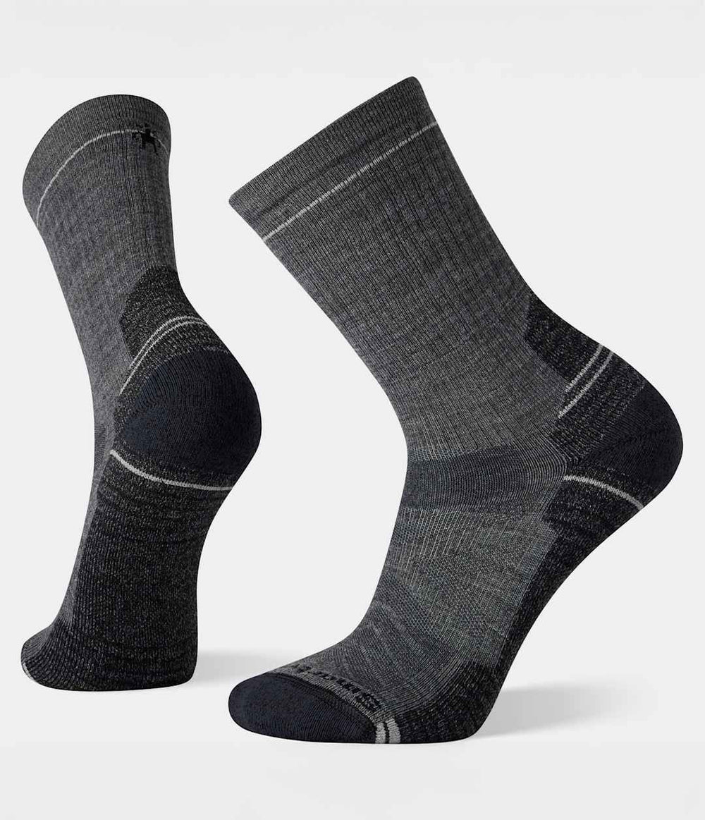 TNF X Smartwool HIKE Light Cushion Crew Socks MEDIUM GRAY