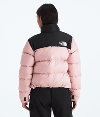 Women’s 1996 Retro Nuptse Jacket Metal Pink-Tnf Black