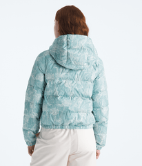 Women’s Hydrenalite™ Down Hoodie—Print Blue Eclipse Regenerative Ink Print