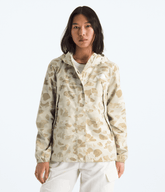 Women’s Antora Rain Jacket—Print Pale Khaki Heritage Print
