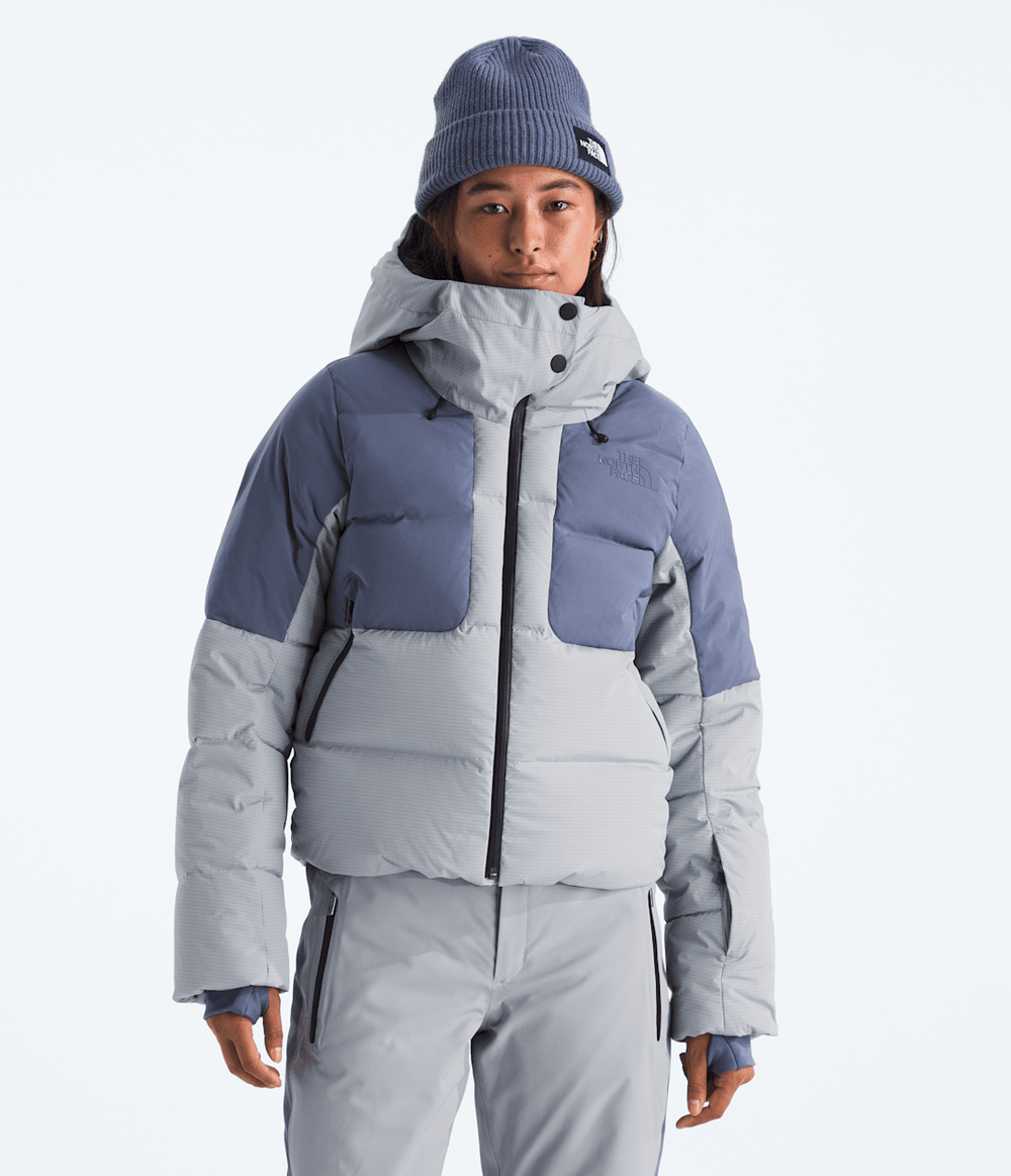 Women’s Cold Spell Cropped Down Jacket Blue Flax/Twilight Galaxy