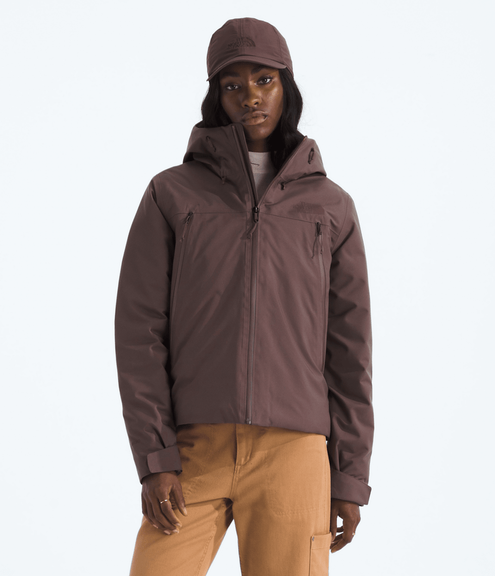 Women’s TNF™ Range Down Hooded Jacket Tawny Quartz