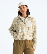 Women’s Yumiori Off Peak Full-Zip Jacket—Print Pale Khaki Heritage Print