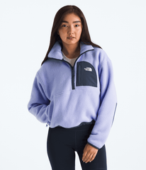 Women’s Yumiori Off Peak ½-Zip Jacket Periwinkle Glow-Summit Navy
