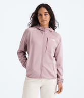 Women’s TNF™ Performance Fleece Full-Zip Hoodie Metal Pink