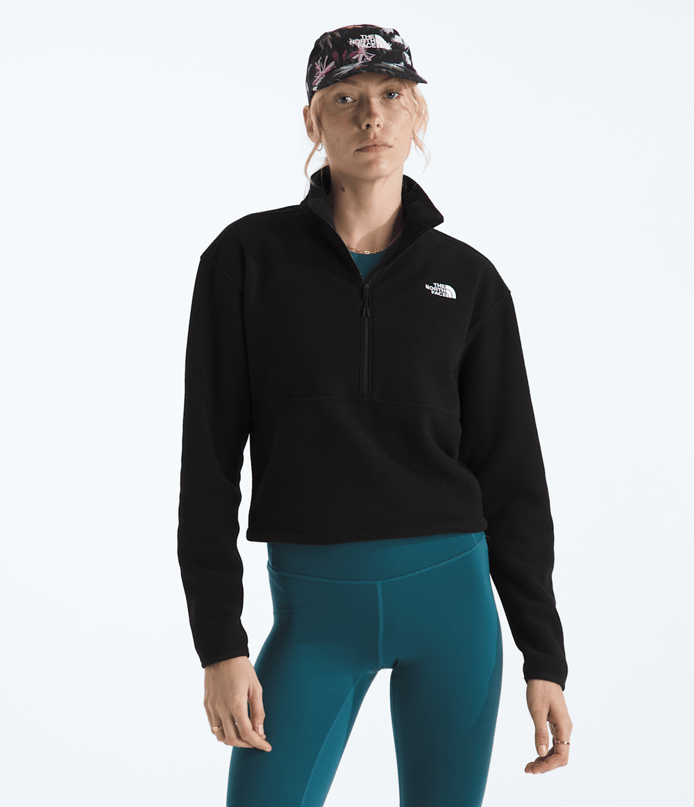 Women’s Glacier Fleece ½-Zip Short Jacket TNF Black