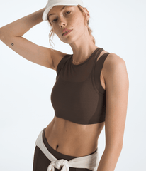 Women’s Refina Double-Layer Bra Smokey Brown
