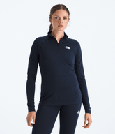TNF X Smartwool Women’s Merino Blend 150 Long-Sleeve ¼-Zip Deep Navy