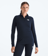TNF X Smartwool Women’s Merino Blend 150 Long-Sleeve ¼-Zip Deep Navy