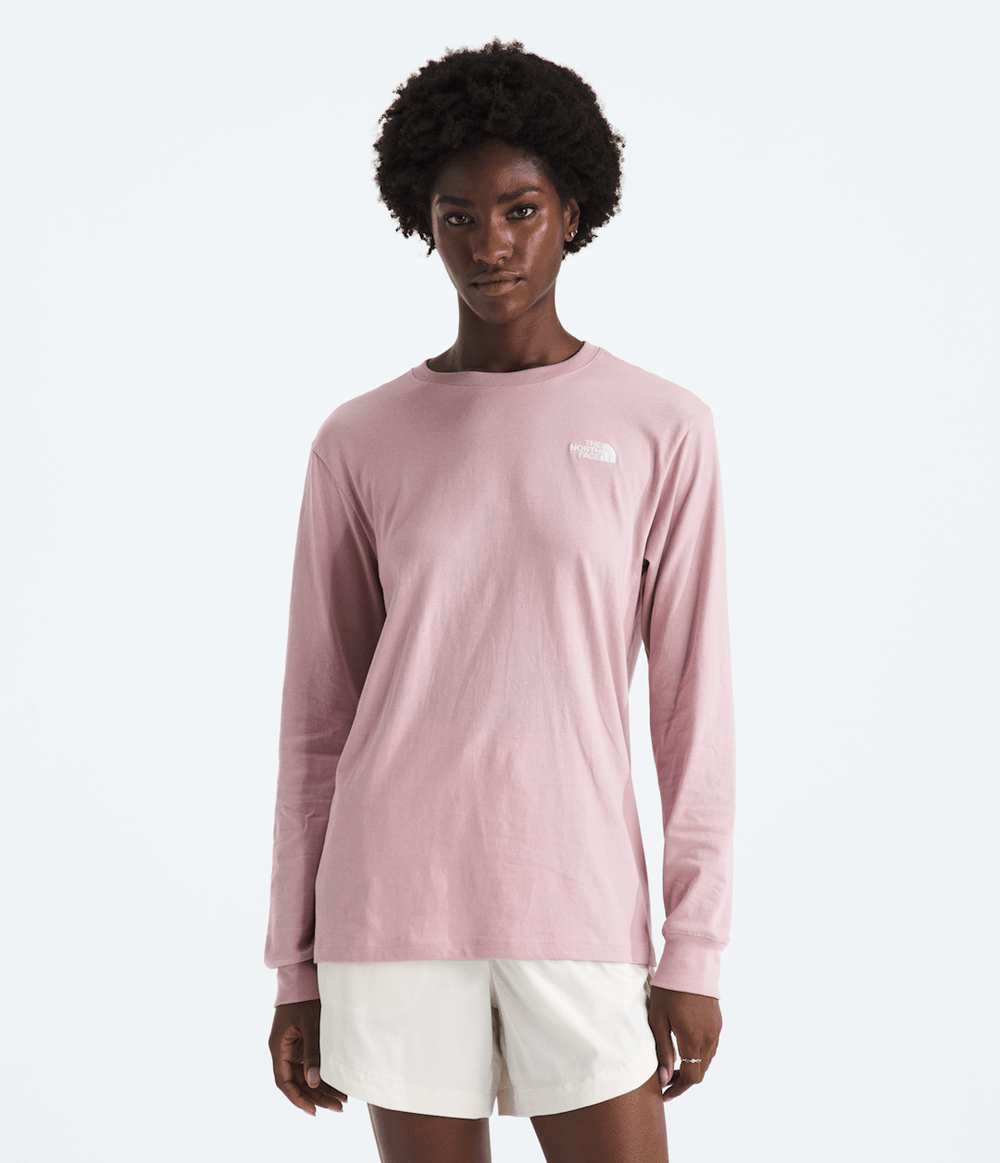 Women’s Evolution Simple Dome Long-Sleeve Tee Metal Pink