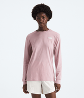 Women’s Evolution Simple Dome Long-Sleeve Tee Metal Pink