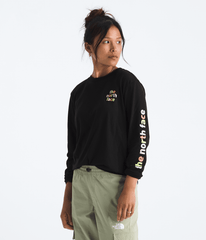 Women’s Evolution Proud Long-Sleeve Tee—Graphic TNF Black
