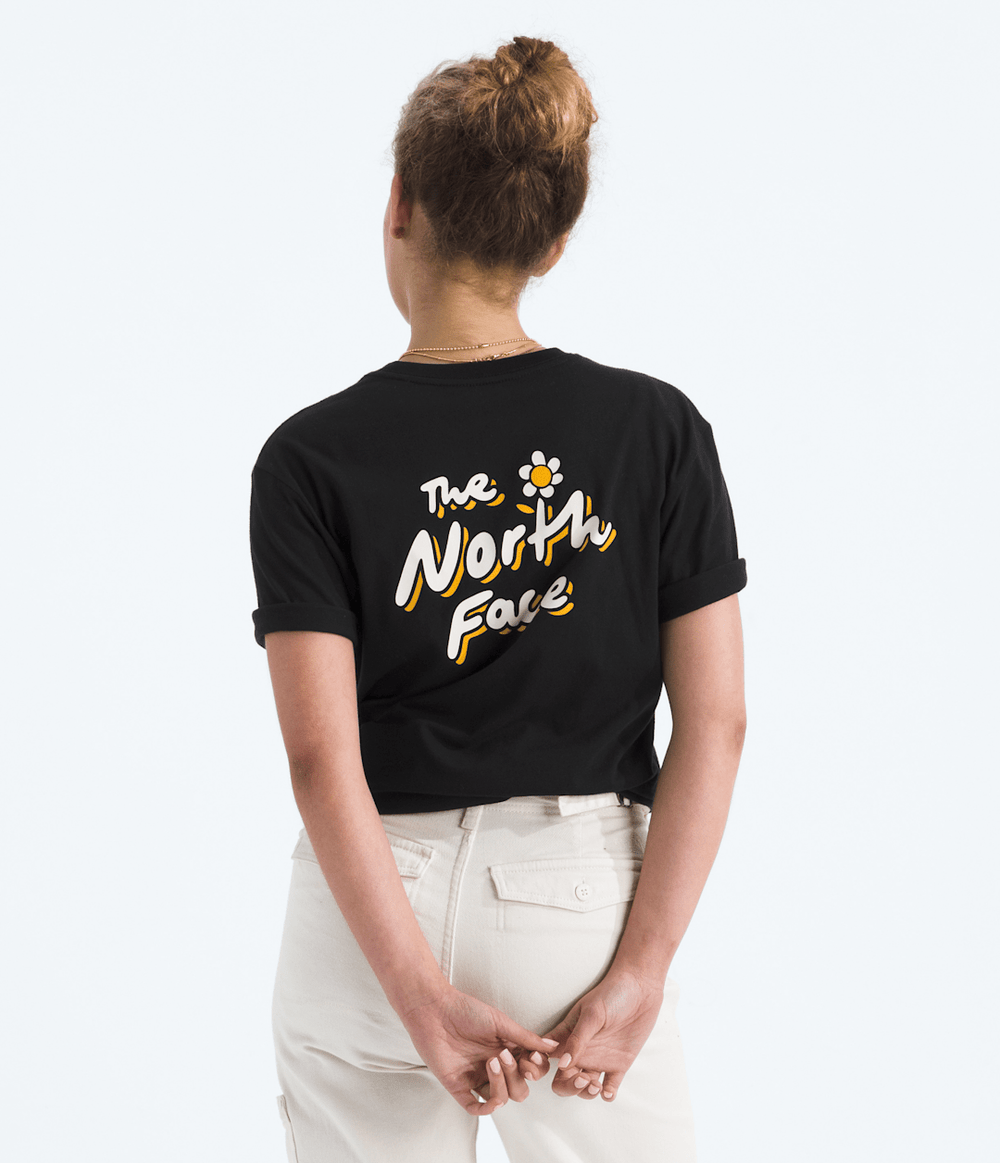 Women’s Evolution Floral Cloud Short-Sleeve Tee—Graphic TNF Black