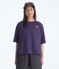Women’s TNF™ Red Box Short-Sleeve Boxy Tee Eternal Purple