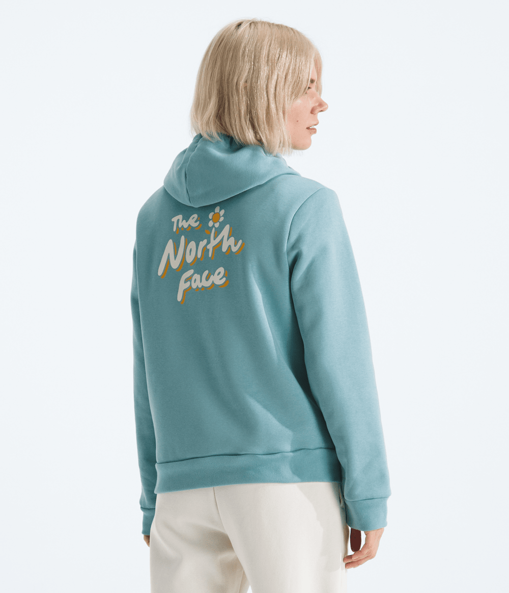 Women’s Evolution Floral-Cloud Hoodie—Graphic Blue Eclipse