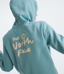 Women’s Evolution Floral-Cloud Hoodie—Graphic Blue Eclipse