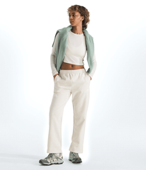 Women’s Evolution Simple Dome Straight Leg Regular Pants White Dune