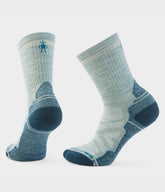 TNF X Smartwool Women's HIKE Light Cushion Crew Socks FROSTY GREEN