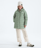 Girls’ Reversible Perrito Parka Slate Moss