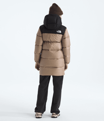 Boys’ & Girls’ Nuptse Long Parka Mushroom Grey
