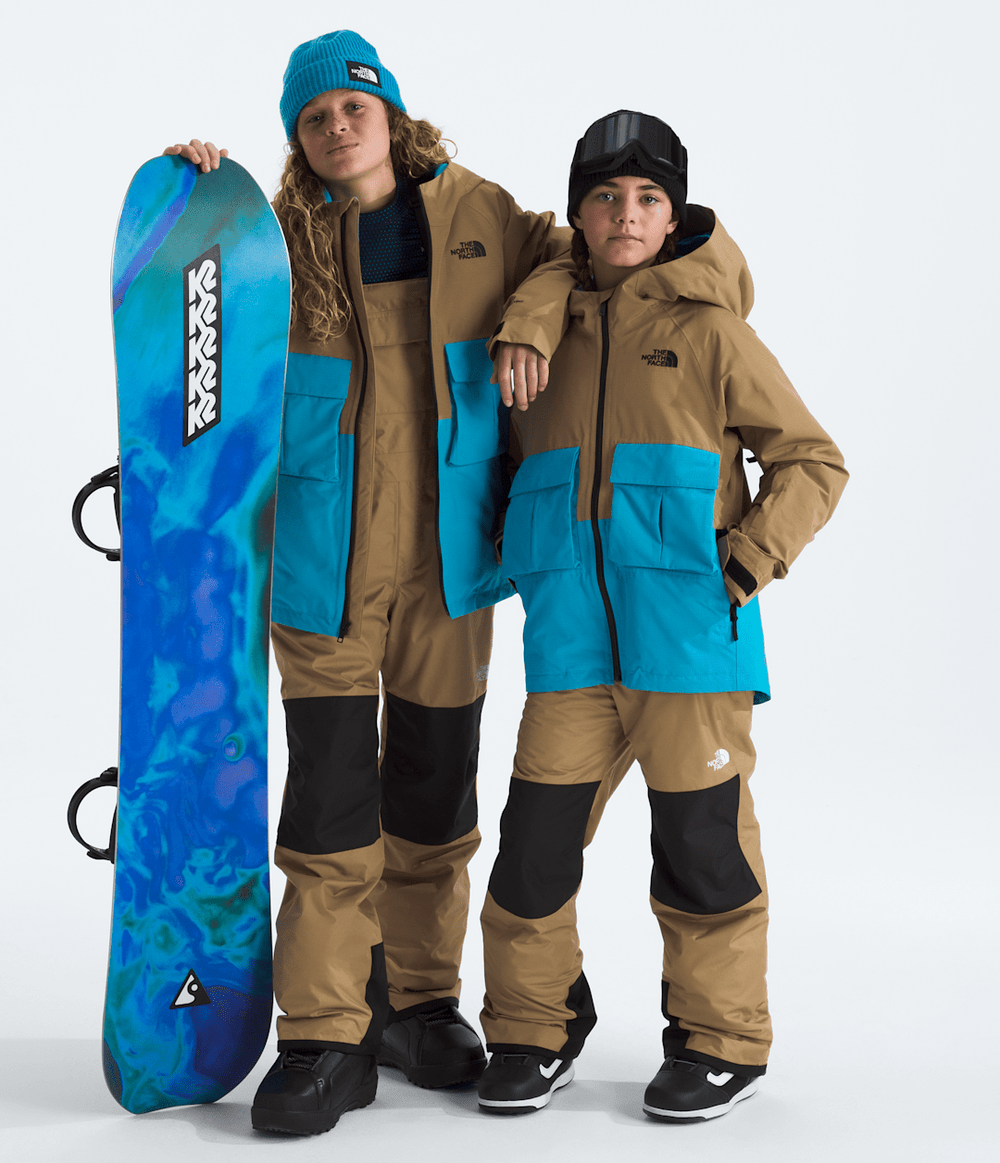 Boys’ & Girls’ Dragline Jacket Utility Brown/Meridian Blue