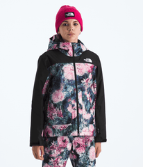 Girls’ Freedom Insulated Jacket—Print Pale Blossom Frozen Floral Print