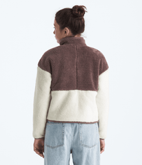 Girls’ Cabin Fleece Full-Zip Jacket Tawny Quartz/White Dune