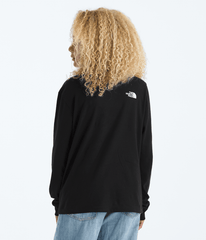 Boys’ & Girls’ Evolution Half Dome Long-Sleeve Tee TNF Black